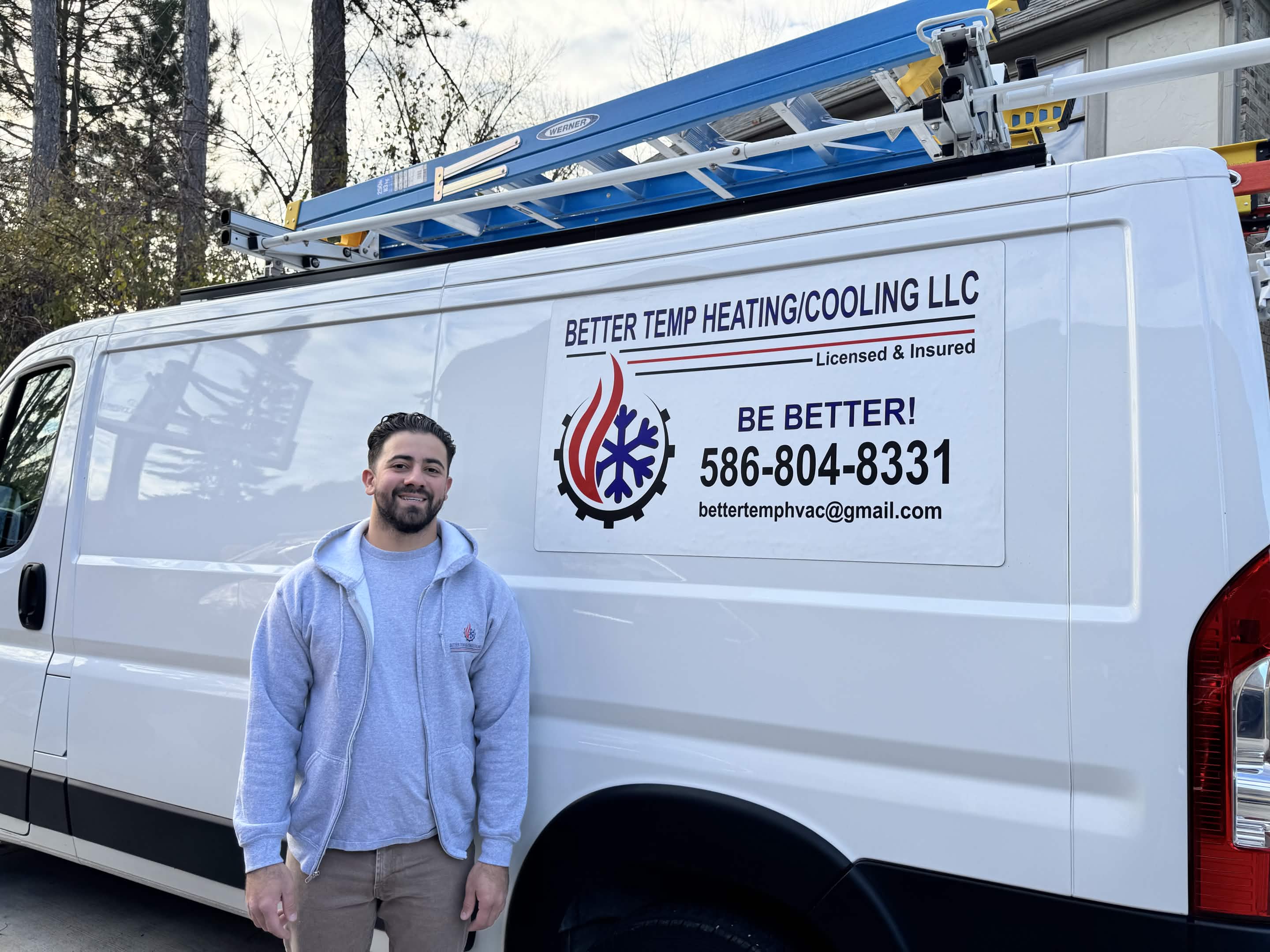 Randy Benjamin, owner of Better Temp Heating & Cooling